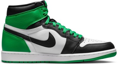 Кроссовки Nike AIR JORDAN 1 RETEO HIGH OG BLACK AND LUCKY GREEN DZ5485-031