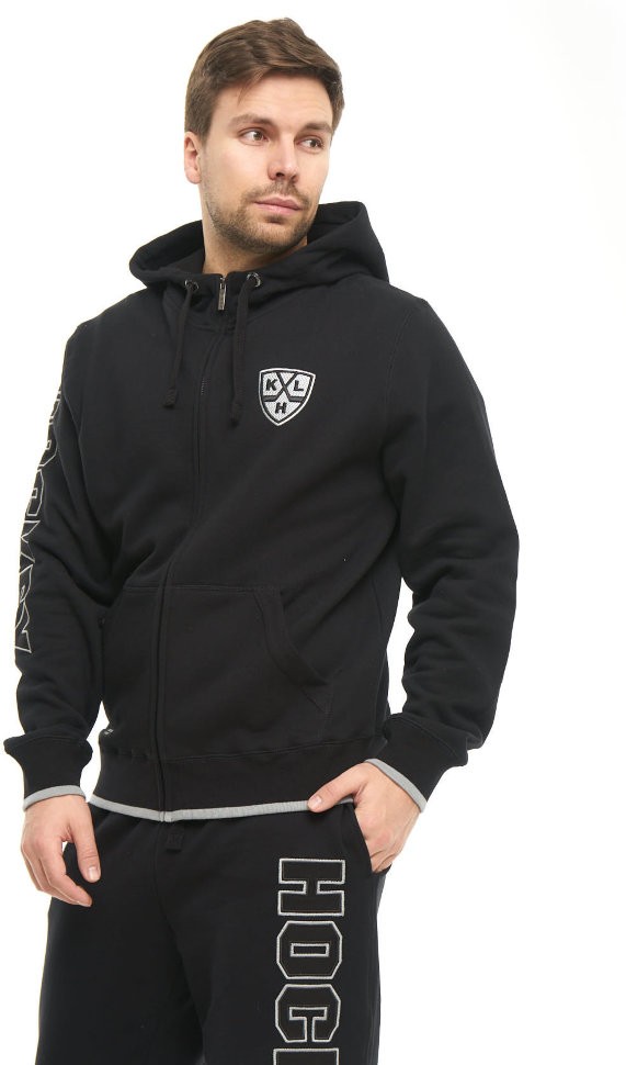 Толстовка ATRIBUTIKA & CLUB КХЛ, черн. 326310 в Челябинске  в Челябинске 