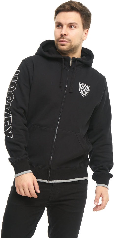 Толстовка ATRIBUTIKA & CLUB КХЛ, черн. 326310 в Челябинске  в Челябинске 