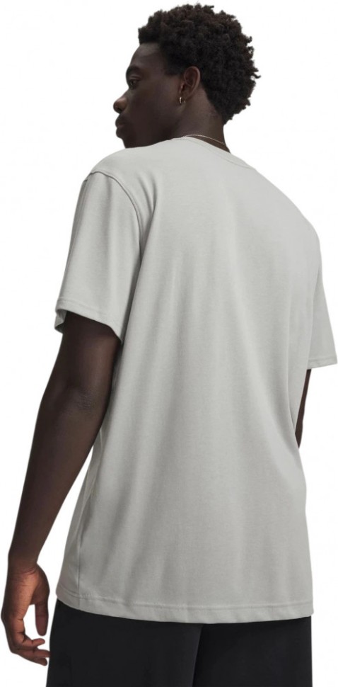 Футболка Under Armour UA M LOGO EMB HEAVYWEIGHT SS 1373997-069 в Челябинске  в Челябинске 