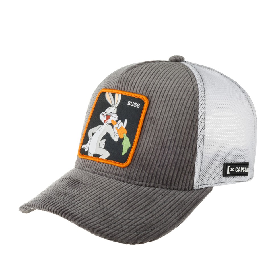 Бейсболка CAPSLAB Looney Tunes Bugs Bunny CL/LOO8/1/CT/BUG6 (серый) 88-497-08-00 в Челябинске в Челябинске