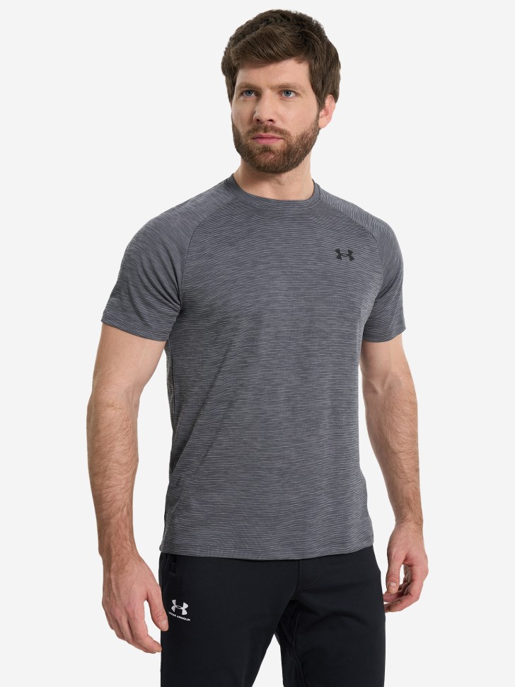 Футболка Under Armour UA Tech Textured SS 1382796-025 в Челябинске  в Челябинске 