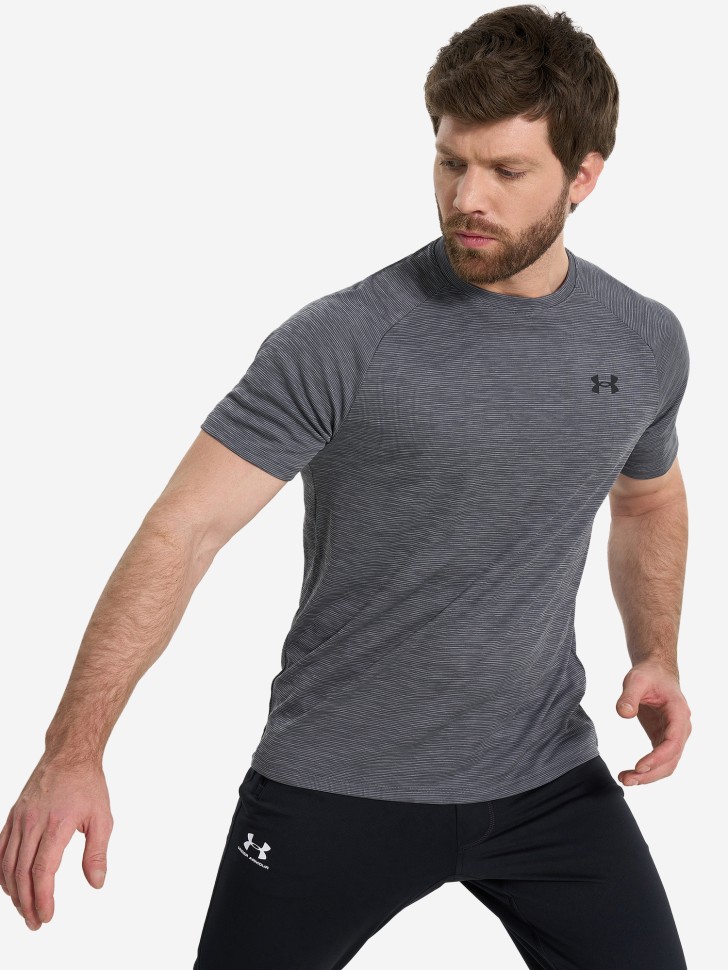 Футболка Under Armour UA Tech Textured SS 1382796-025 в Челябинске  в Челябинске 