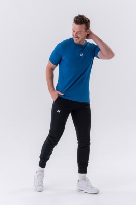 Футболка Nebbia Classic T-shirt “Reset” 327 Blue