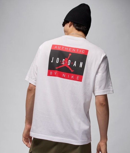 Футболка Nike M J BRAND AUTH JRDN SS CREW IF5619-100 в Челябинске  в Челябинске 
