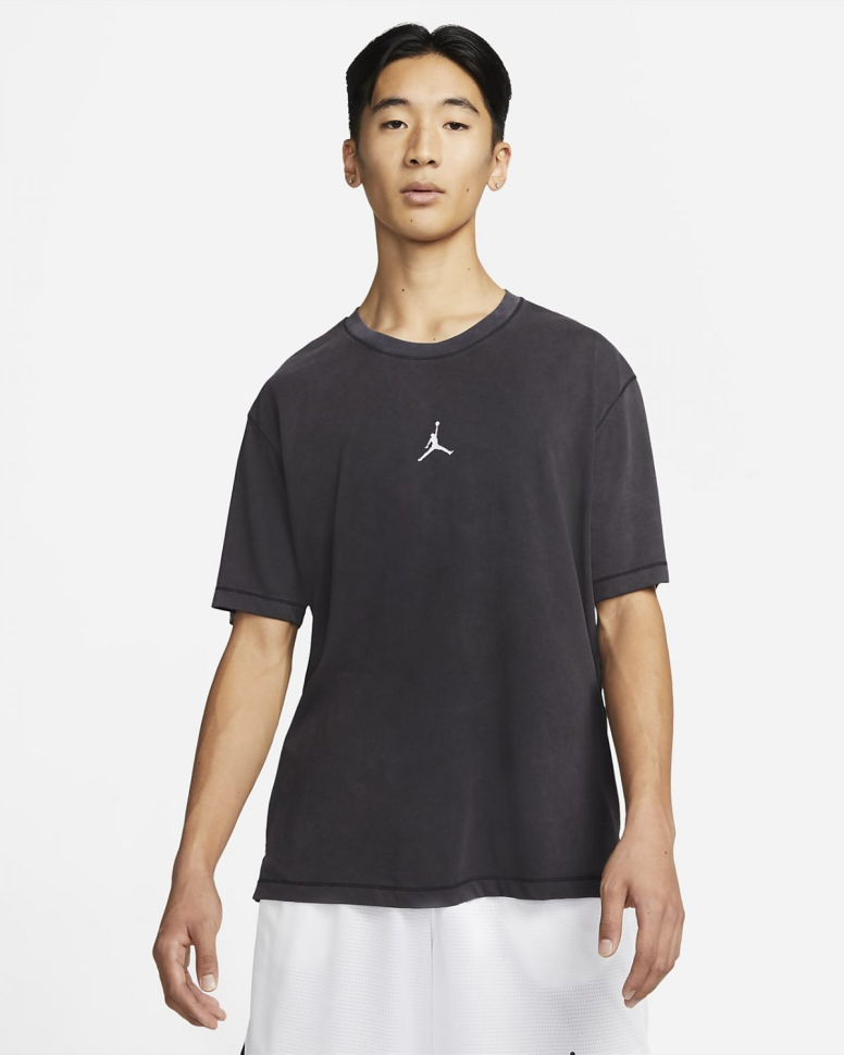 Футболка Nike Jordan Sport Dri-FIT Men's Short-Sleeve Top black DH8922-010 в Челябинске  в Челябинске 