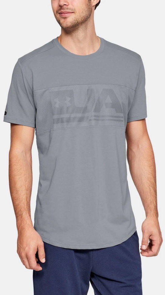 Футболка Under Armour UNSTOPPABLE GRAPHIC MESH SS T 1323253-035 в Челябинске  в Челябинске 