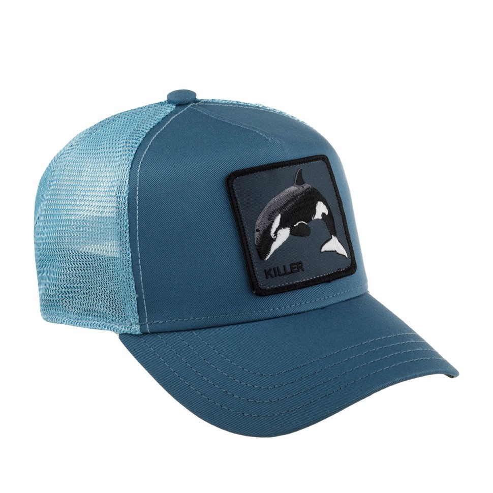 Бейсболка GOORIN BROTHERS ANIMAL FARM WHALE Касатка голубой 90-893-19-00 в Челябинске  в Челябинске 