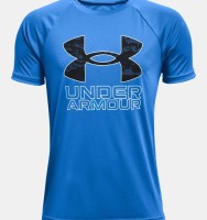 Футболка Under Armour UA Tech Hybrid Prt Fill SS 1363281-436 в Челябинске  в Челябинске 