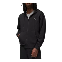 Толстовка Nike Jordan Brand Embroidered Zipper Black DQ7351-010 в Челябинске  в Челябинске 