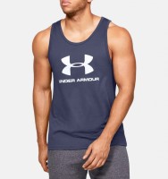 Майка Under Armour SPORTSTYLE LOGO TANK 1329589-497 в Челябинске  в Челябинске 