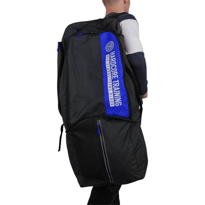 Сумка-рюкзак Hardcore Training Graphite Black/Blue hctbag010 в Челябинске  в Челябинске 