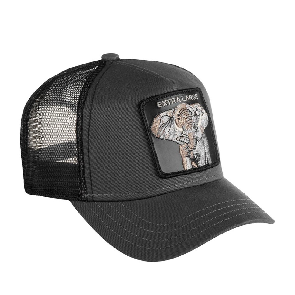 Бейсболка GOORIN BROTHERS ANIMAL FARM EXTRA LARGE Слон 101-0200 (серый) в Челябинске в Челябинске