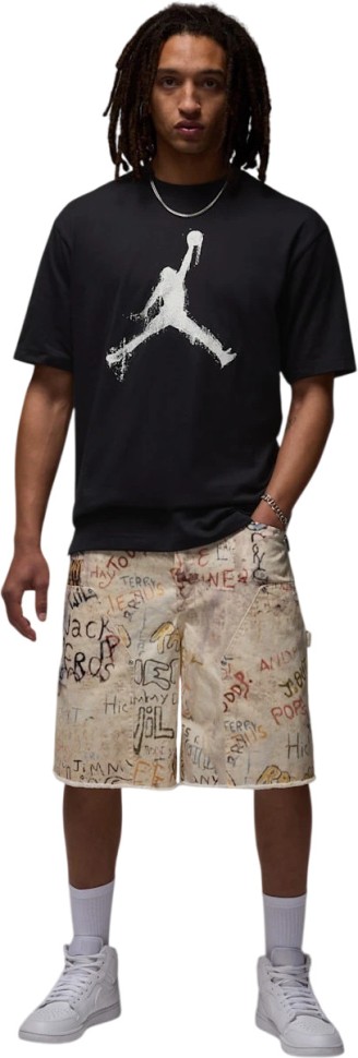 Футболка Nike M J BRK COL JUMPMAN SS CREW HQ8925-010 в Челябинске  в Челябинске 