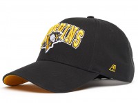 Бейсболка ATRIBUTIKA & CLUB Pittsburgh Penguins, черн.-желт. 31162 в Челябинске  в Челябинске 