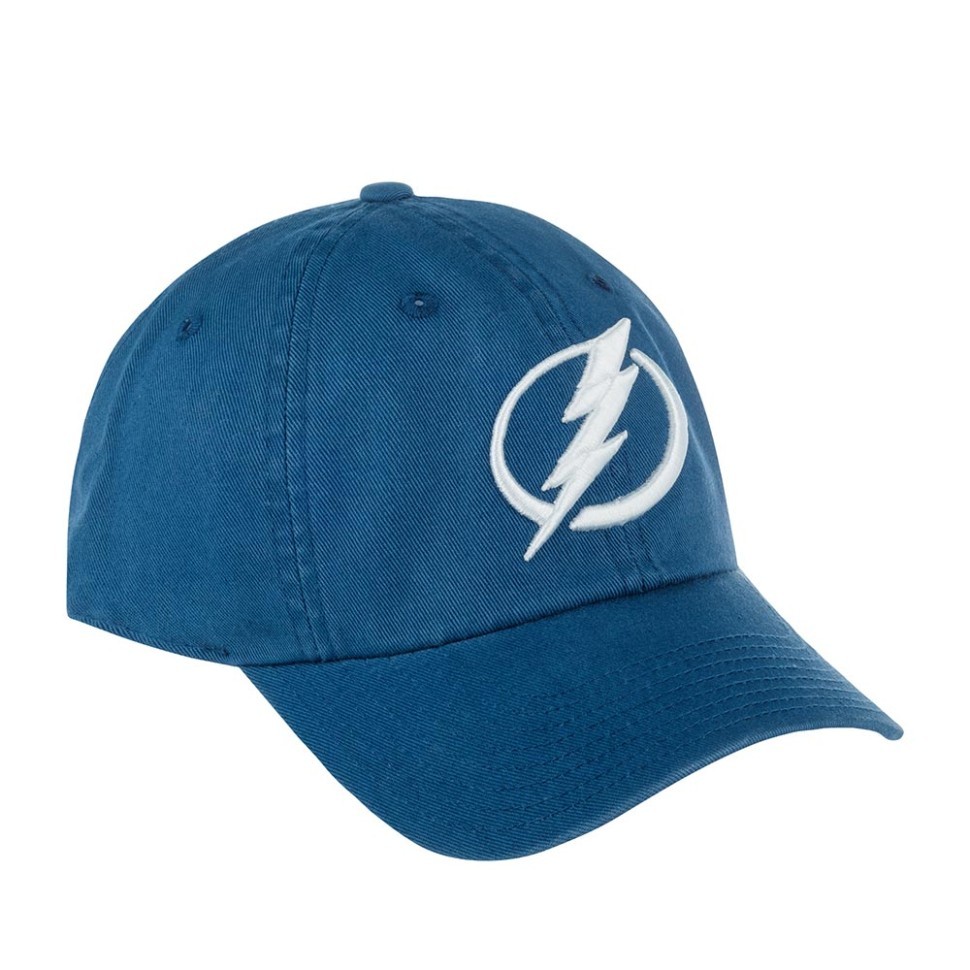 Бейсболка AMERICAN NEEDLE 40742A-TBL Tampa Bay Lightning Blue Line NHL (синий) 06-201-06-00 в Челябинске  в Челябинске 